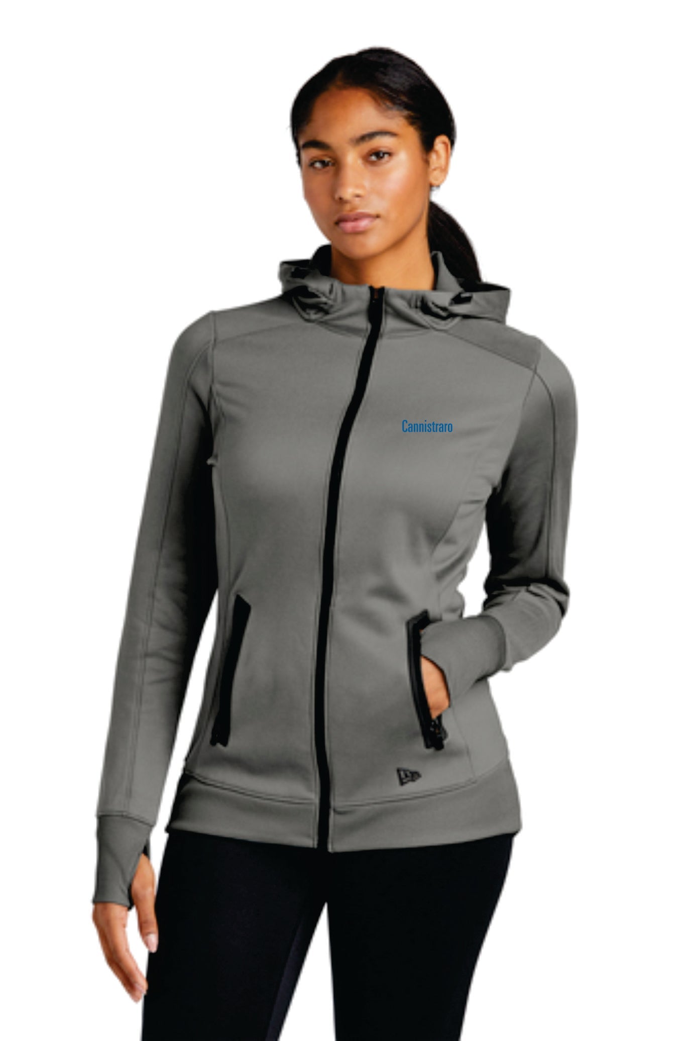New Era® Ladies Venue Fleece Full-Zip Hoodie. LNEA522