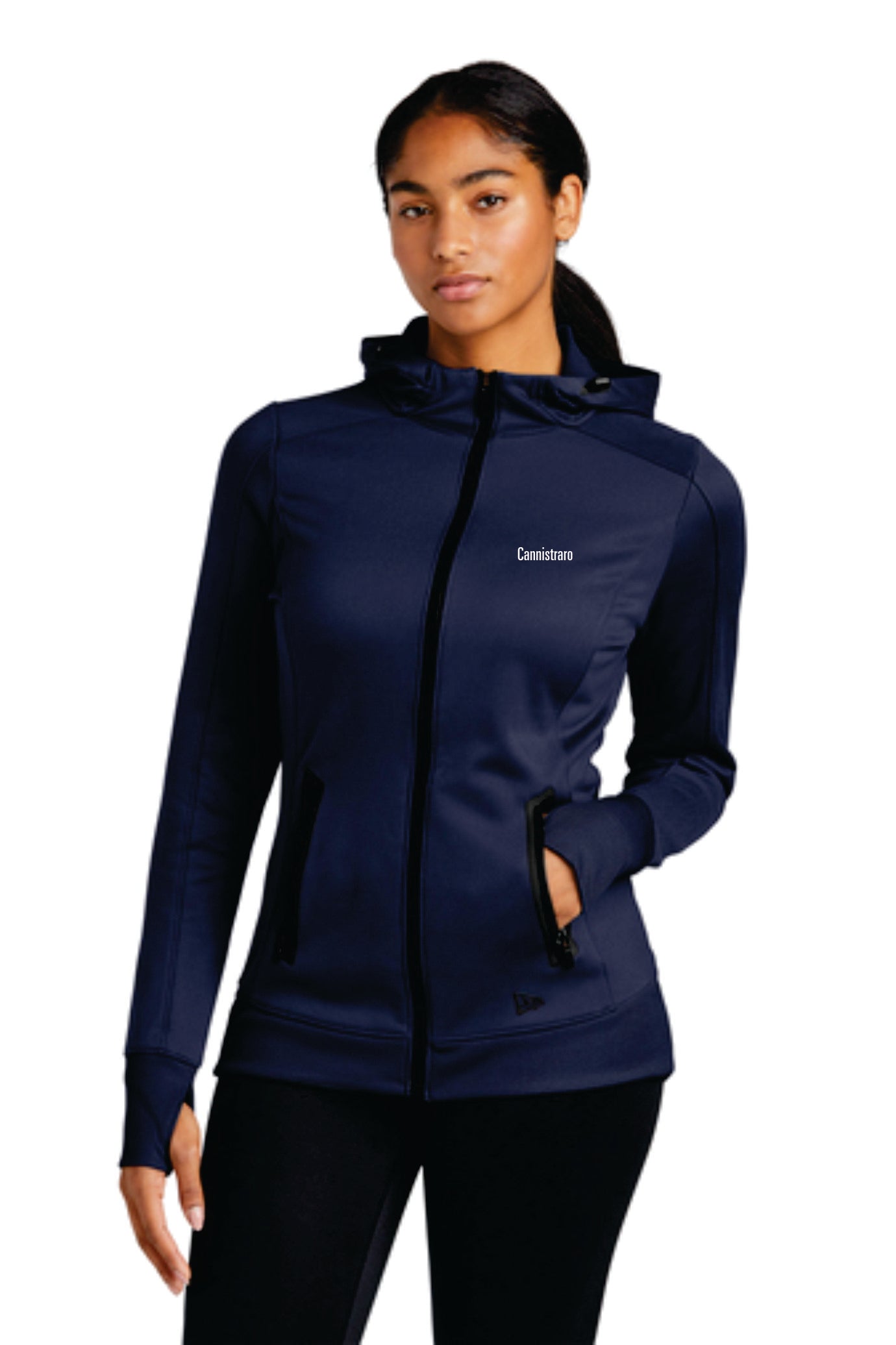 New Era® Ladies Venue Fleece Full-Zip Hoodie. LNEA522