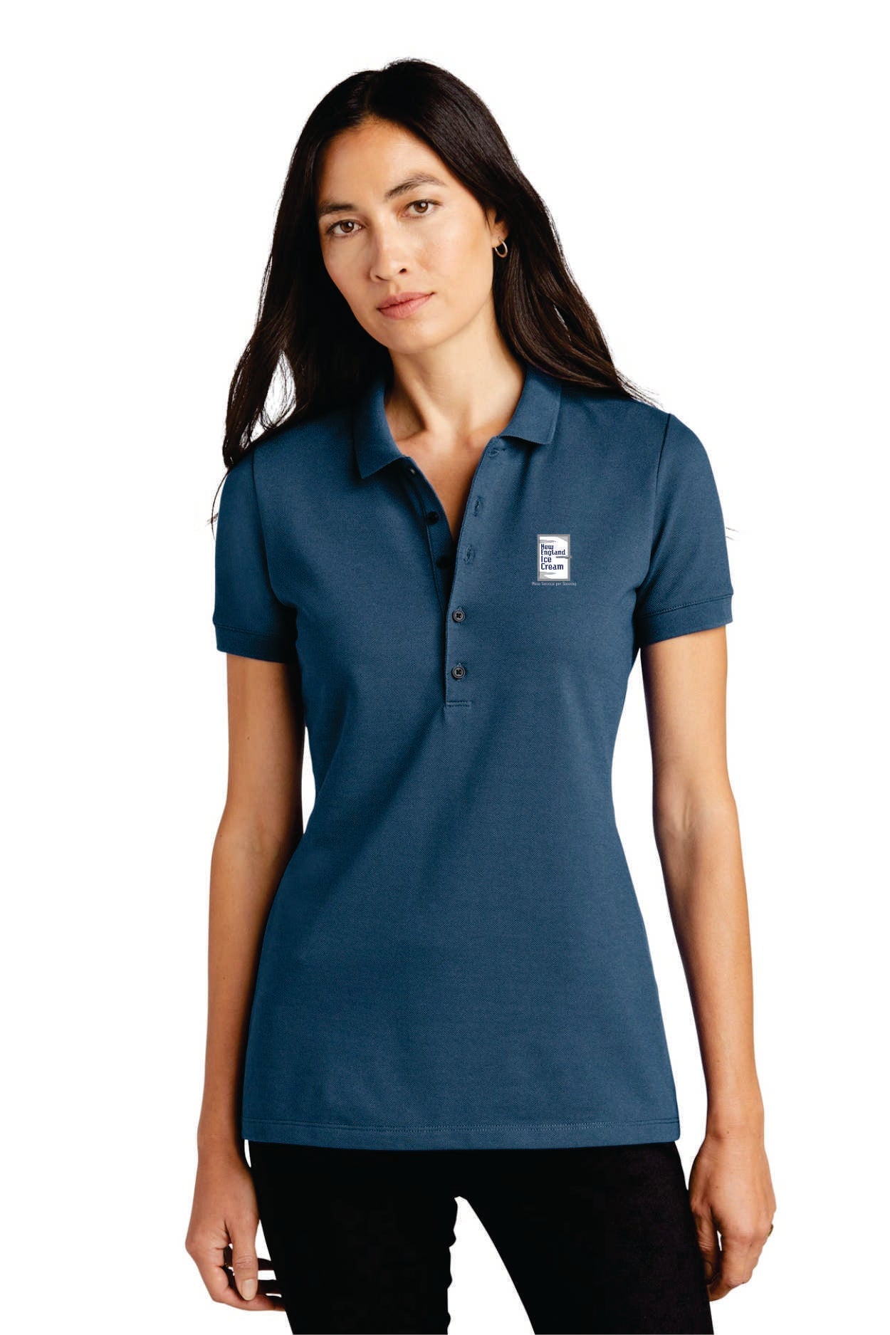 MERCER+METTLE Women's Stretch Heavyweight Pique Polo MM1001_NEICC
