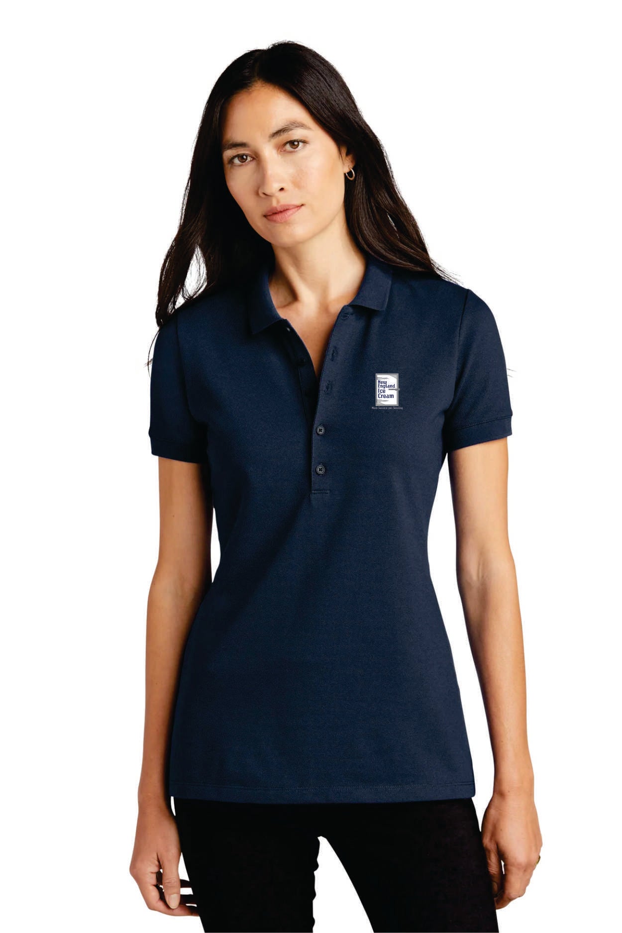 MERCER+METTLE Women's Stretch Heavyweight Pique Polo MM1001_NEICC