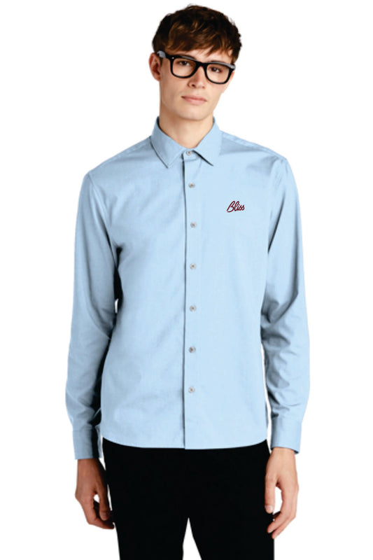 MERCER+METTLE Long Sleeve Stretch Woven Shirt MM2000