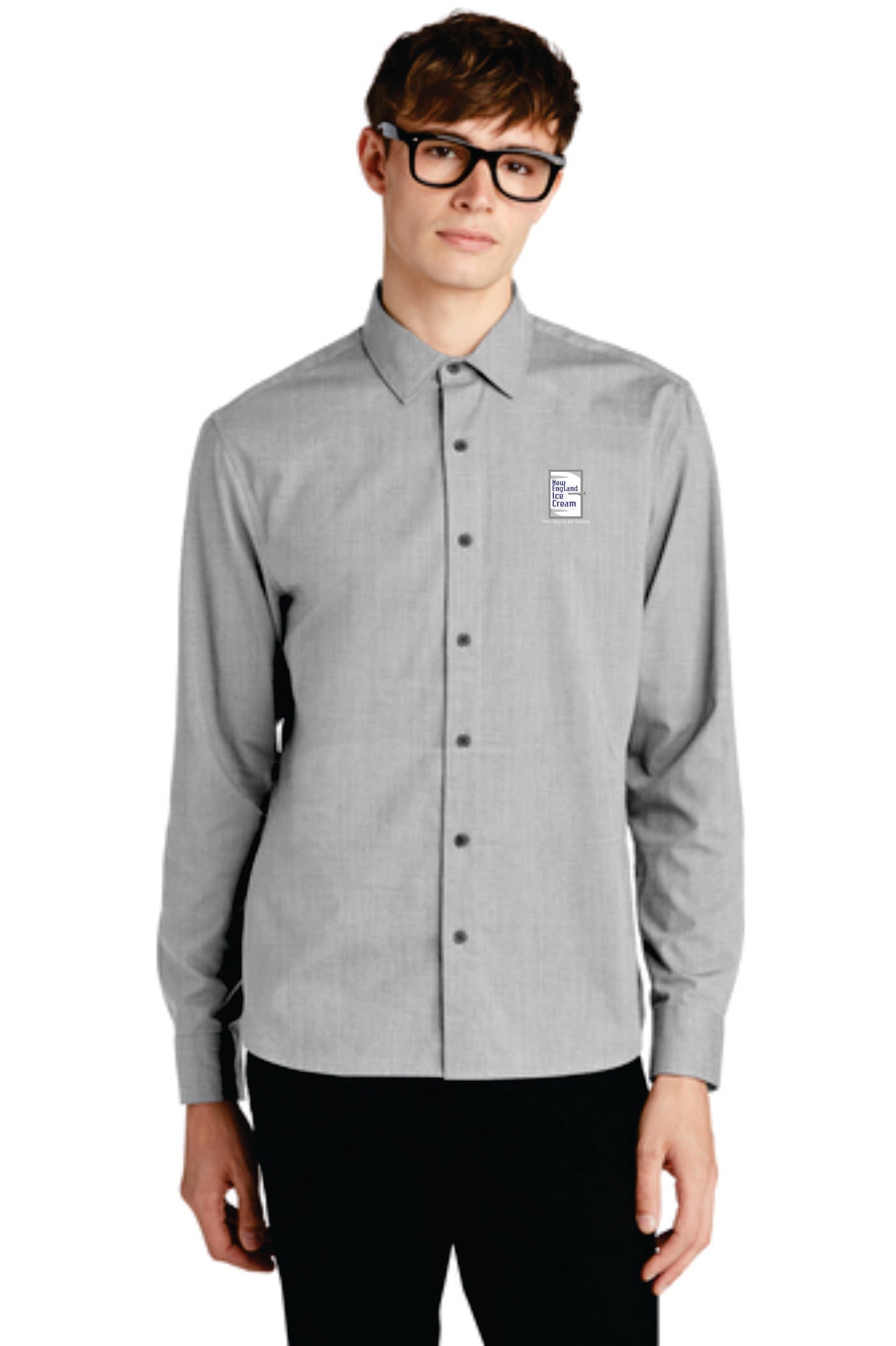 MERCER+METTLE Long Sleeve Stretch Woven Shirt MM2000 NEIC