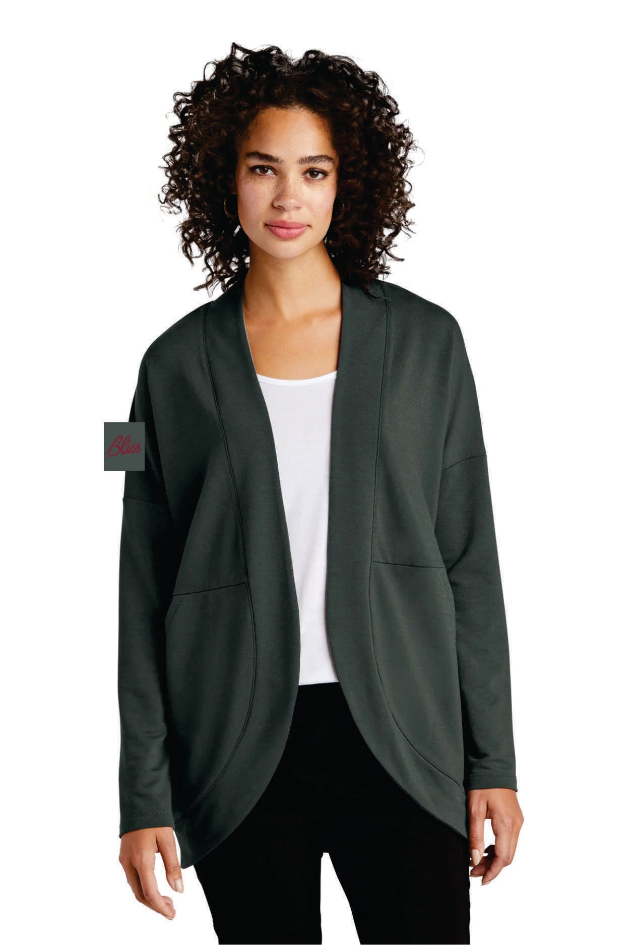 MERCER+METTLE Women's Stretch Open-Front Cardigan MM3015