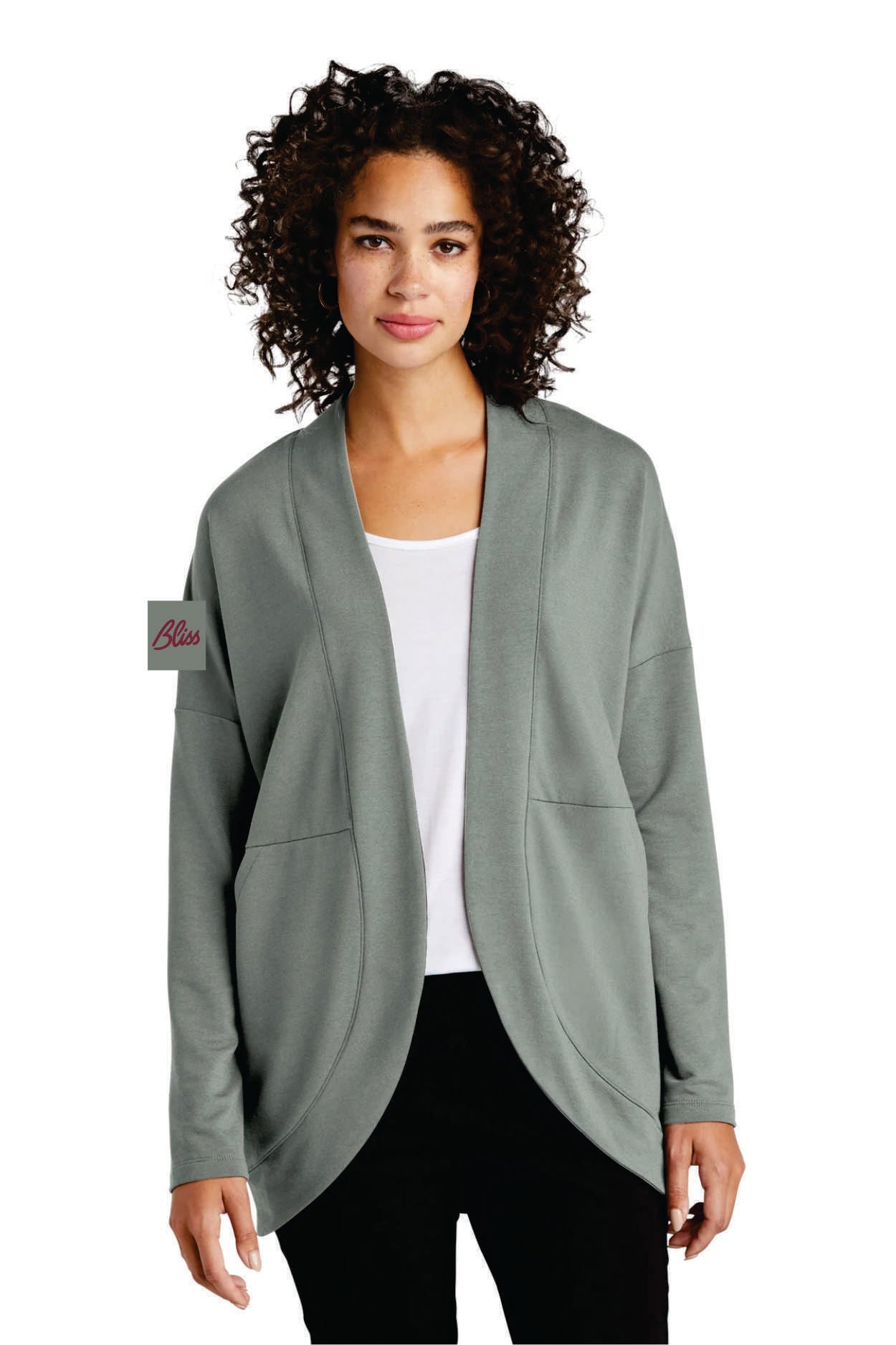 MERCER+METTLE Women's Stretch Open-Front Cardigan MM3015