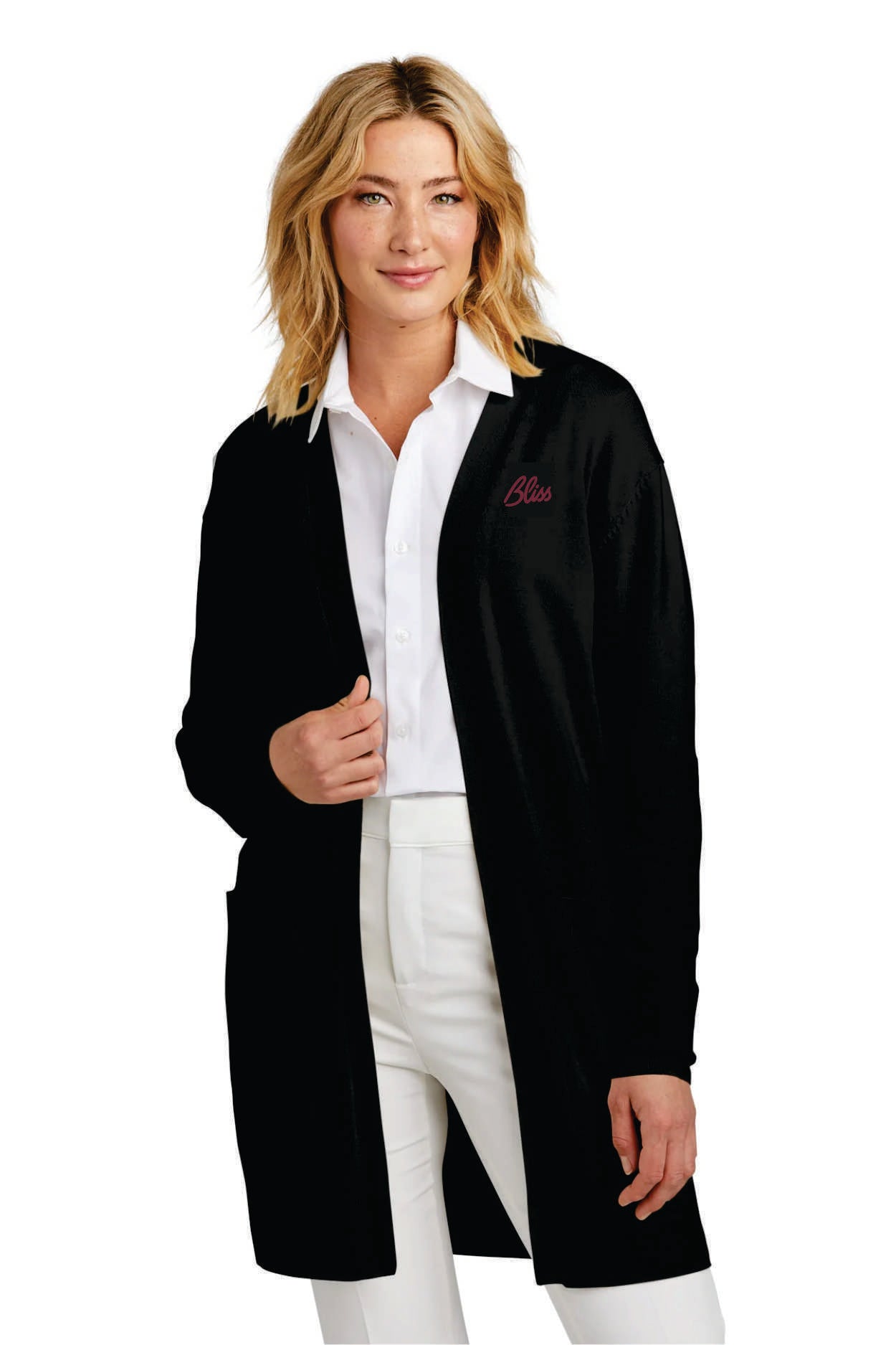 Mercer+Mettle Women's Open Front Cardigan Sweater MM3023